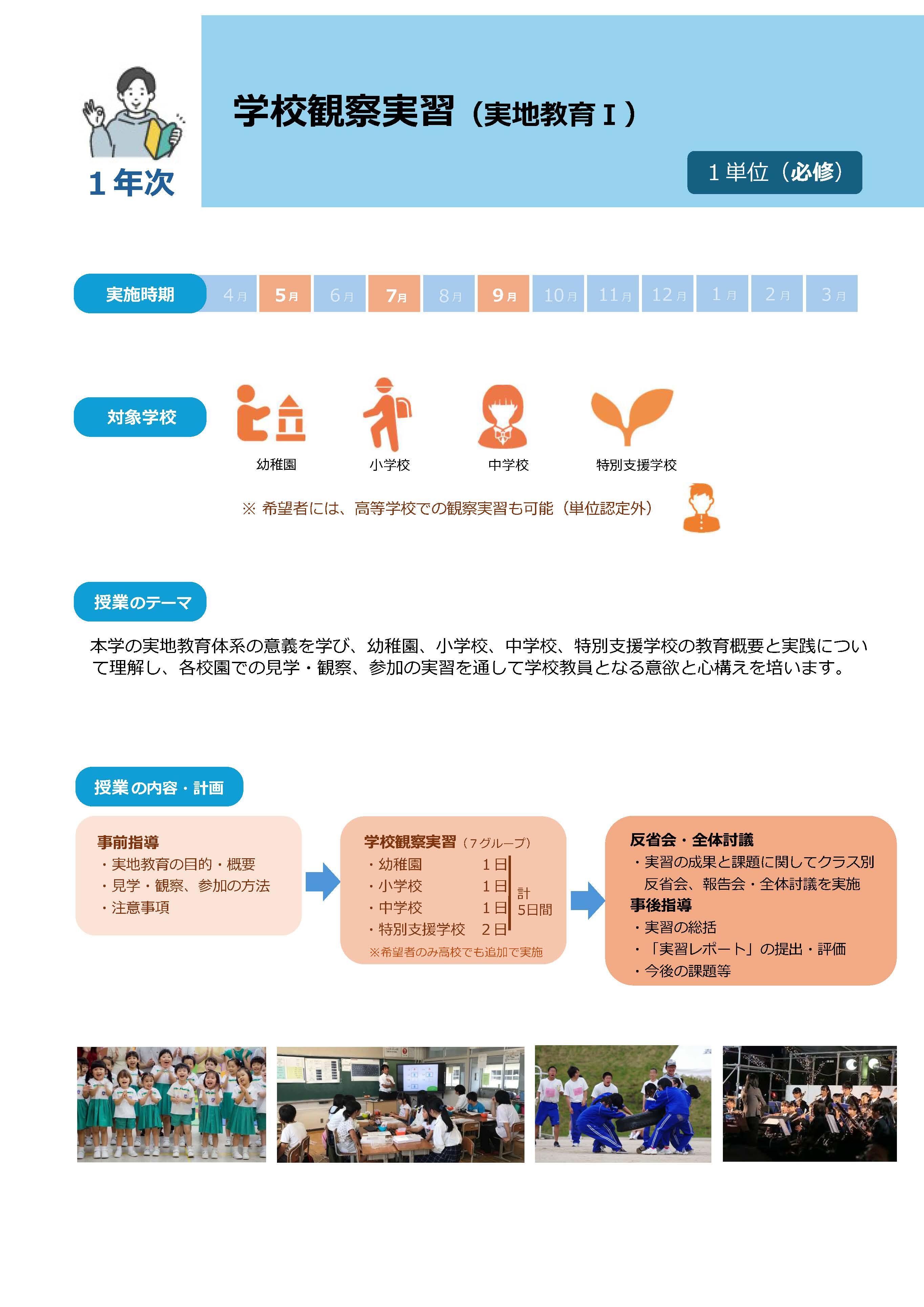 5分でわかる兵庫教育大学の実地教育（教育実習）2ページ目