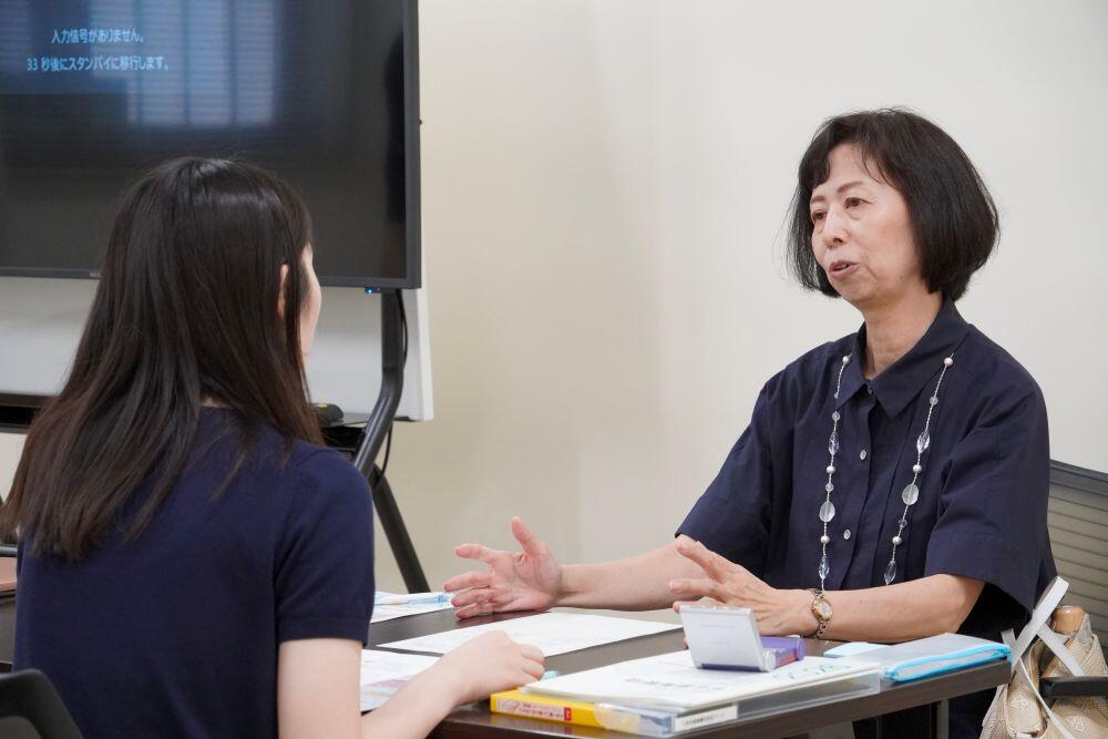 個別相談の様子