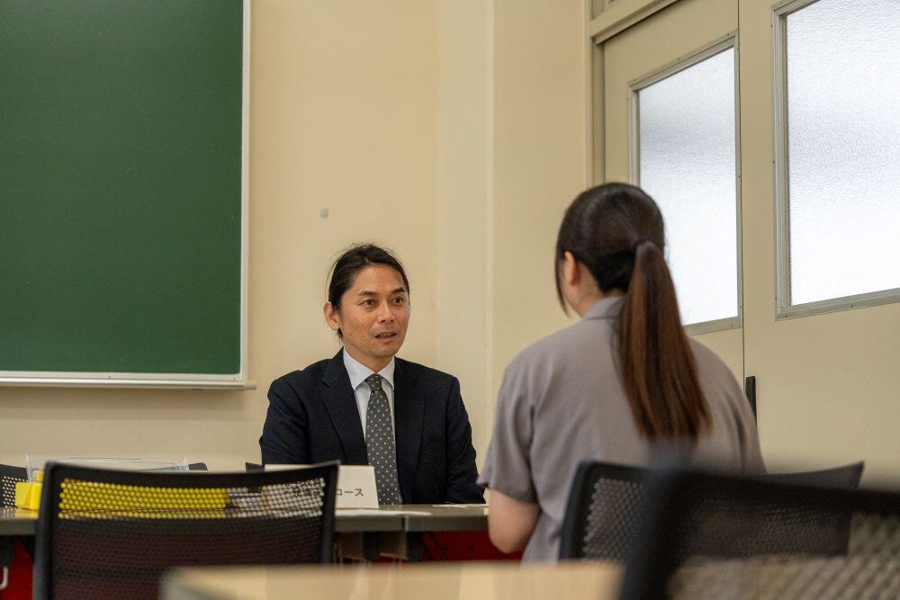 個別相談の様子