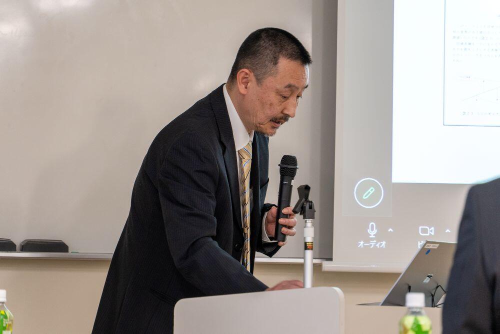 写真_森廣浩一郎教授による発表