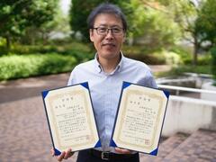 生活・健康・情報系教育コースの森山潤教授が「日本産業技術教育学会」学会論文賞を受賞しました 