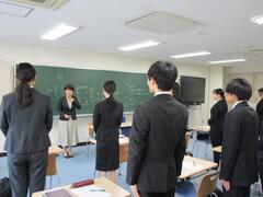 本番直前!面接マナー練習会を実施しました