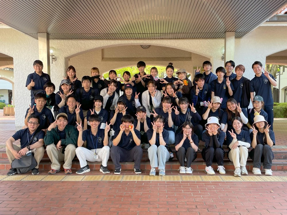 「うれしの春のフェスティバル2024」学生ボランティアが「スタンプラリー」ブースを担当しました