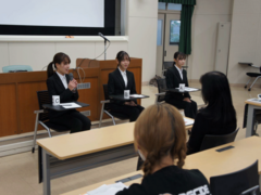 ２年次生向け「就職ガイダンスⅡ-Ⅰ」を開催しました