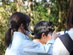 加西市鶉野飛行場跡で、学生ガイドがデビューしました