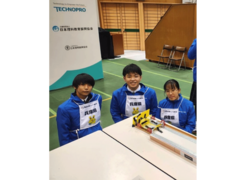 本学附属中学校の生徒３名が「第13回科学の甲子園ジュニア全国大会」に出場しました