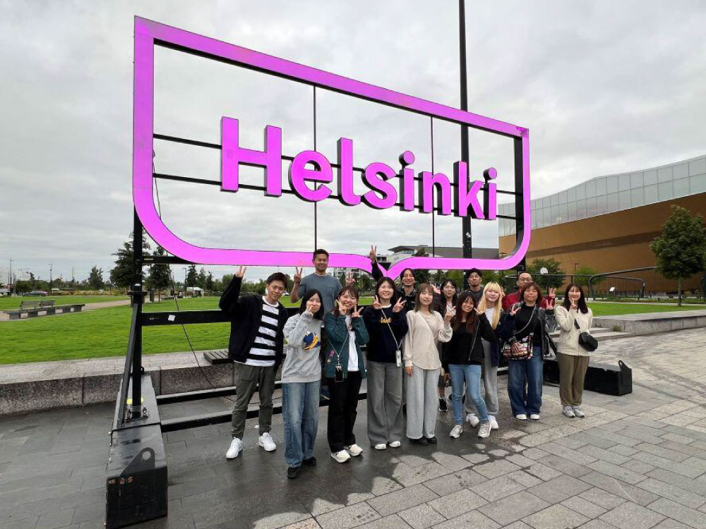欧州文化研修プログラム（フィンランド）を実施しました