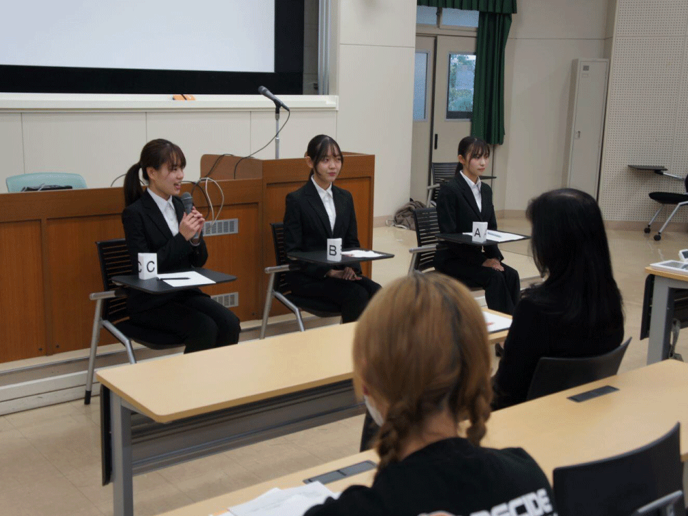 2年次生向け「就職ガイダンスⅡ-Ⅰ」を開催しました