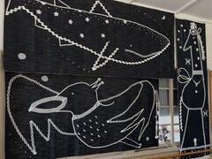 芸術表現系教育コース淺海真弓教授による「あさうみまゆみ展」開催中！