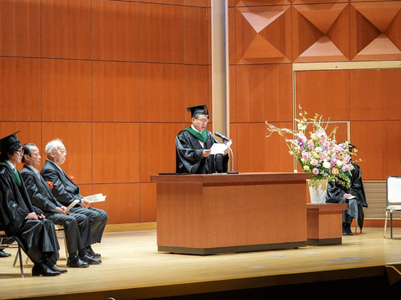 大学院学校教育研究科入学式を挙行しました