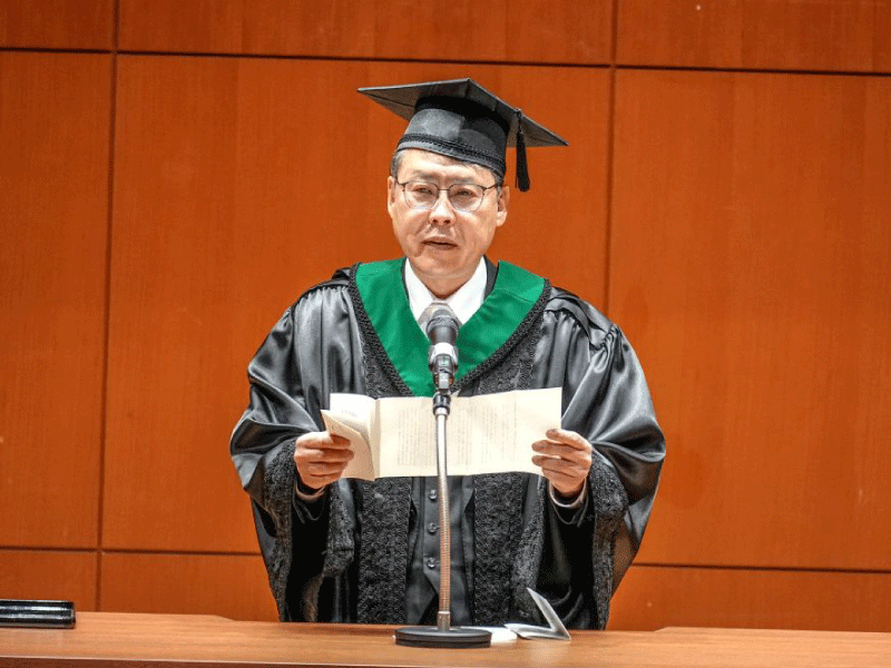 学校教育学部入学式を挙行しました