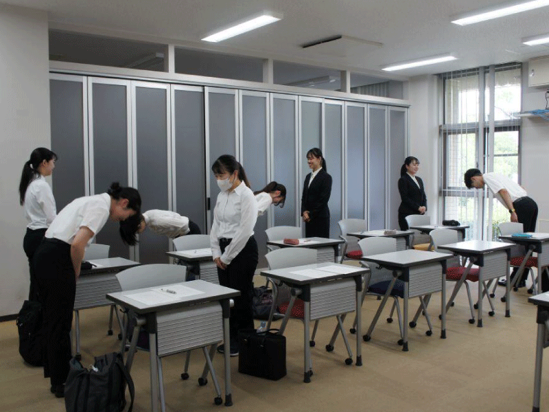 面接マナー練習会（６月）を実施しました