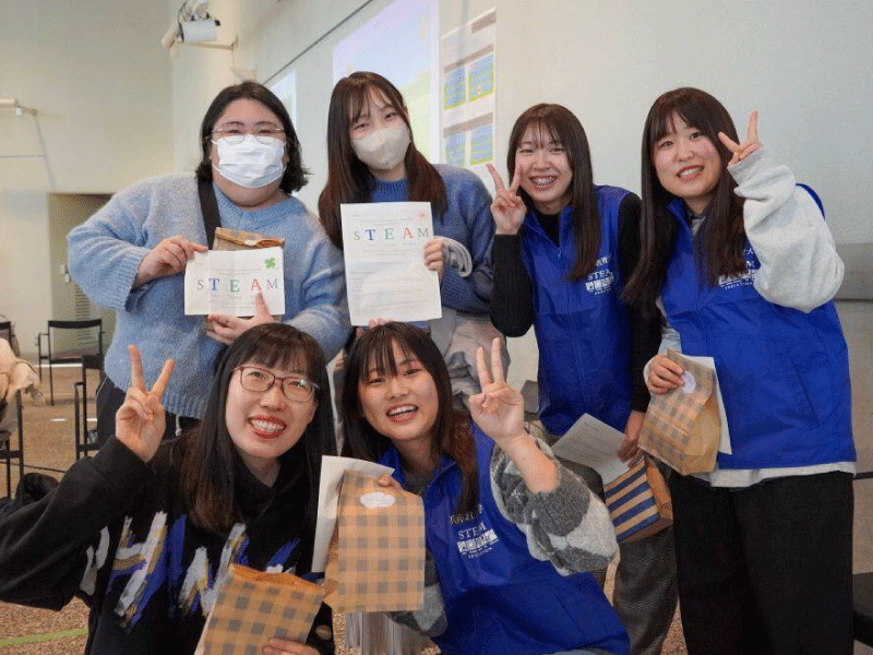 STEAMプロジェクトとして留学生向けイベントを企画・開催しました