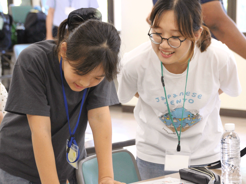 「加東キッズインターナショナルワークショップ2026」に本学学生がボランティアとして参加しました