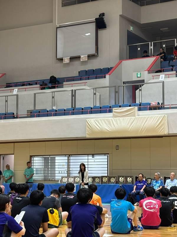 秋光理事・副学長にる開会挨拶